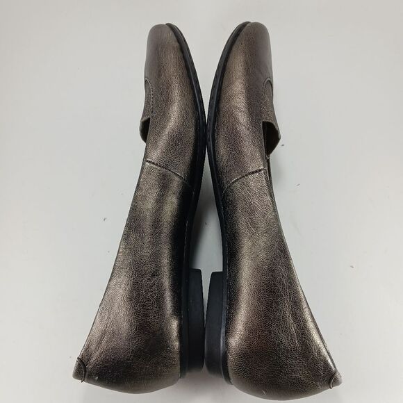 Born Flats Women's 8.5 Metallic  Brown/ Bronze Uppers. Stretch Comfort Non Slip. - Picture 7 of 10